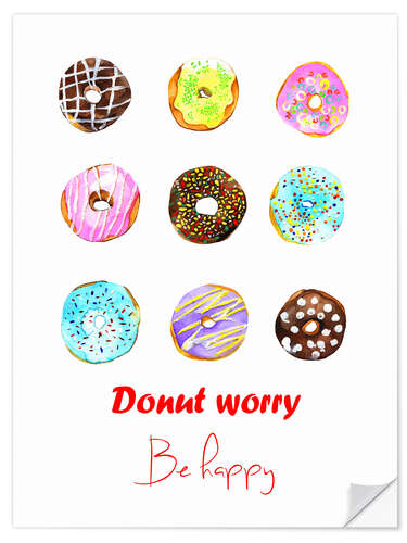 Wall sticker Donuts