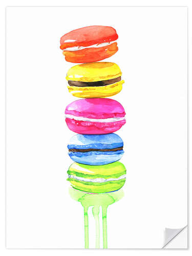 Wall sticker Macarons