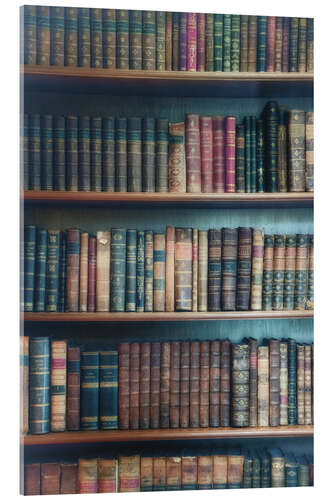 Obraz na szkle akrylowym library