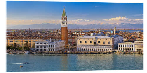 Quadro em acrílico Venice view to the Alps