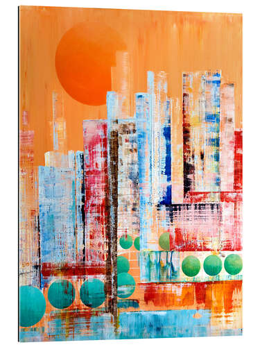 Gallery print Skyline New York, abstract