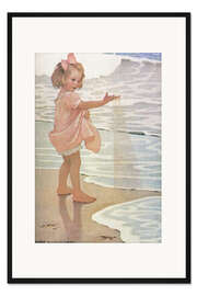 Gerahmter Kunstdruck Kleine Wassertropfen