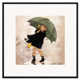 Framed art print Rainy Day
