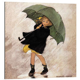 Magnettafel Regnerischer Tag