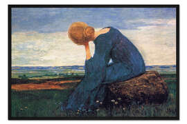 Gerahmter Kunstdruck Sehnsucht (Träumerei)