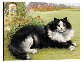 Magnettafel Ruhepause im Garten