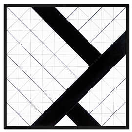 Gerahmter Kunstdruck Komposition vi 1925