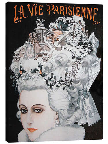 Canvas print La vie Parisienne Marie Antoinette