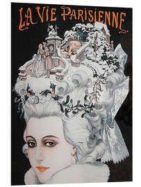 Foam board print La vie Parisienne Marie Antoinette