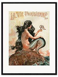 Impresión de arte enmarcada La vie Parisienne