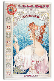 Canvas print Royal production of corsets (French)