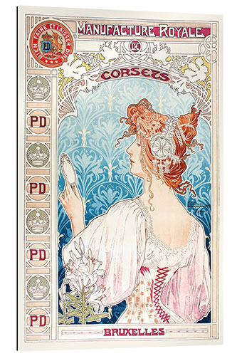 Galleritryk Royal production of corsets (French)