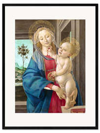 Framed art print Madonna with Pomegranate
