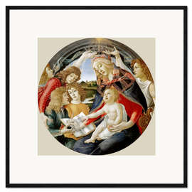 Gerahmter Kunstdruck Madonna des Magnificat
