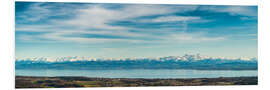 Foam board print Lake Constance