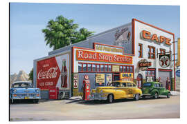 Magnettafel Road Stop Service