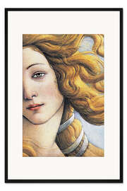 Gerahmter Kunstdruck Die Geburt der Venus (Detail) I