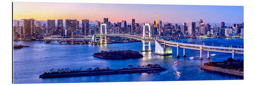 Gallery Print Rainbow bridge in Tokyo