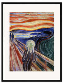Gerahmter Kunstdruck Der Schrei
