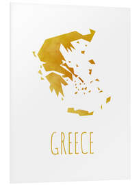 Foam board print Greece