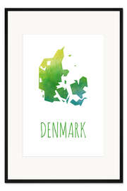 Gerahmter Kunstdruck Denmark