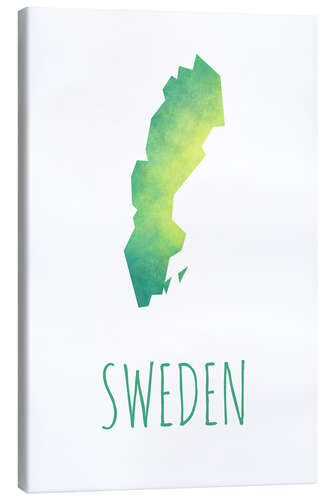 Canvas print Sweden