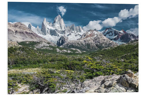 Foam board print Argentina - Patagonia