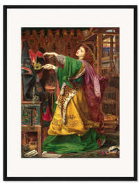 Gerahmter Kunstdruck Die Fee Morgane