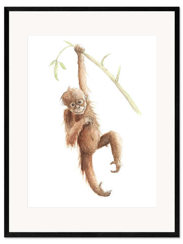 Framed art print Monkey