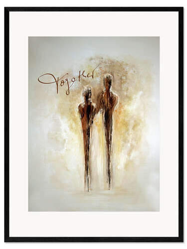 Framed art print Two of us