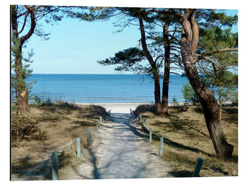 Aluminium print Baltic Sea, Rügen