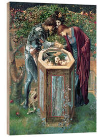 Wood print The Baleful Head