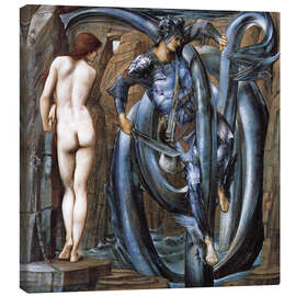 Canvas print  The Doom Fulfilled - Edward Burne-Jones