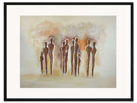 Gerahmter Kunstdruck Visitor