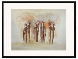 Framed art print Visitor