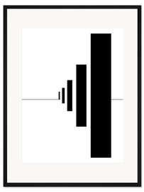 Gerahmter Kunstdruck Irgendwo im Nirgendwo