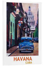 Tableau en PVC Havana Cuba