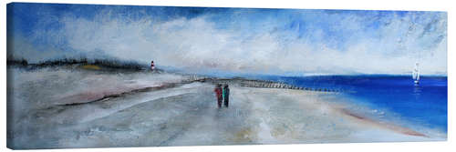 Canvas print Sylt Panorama