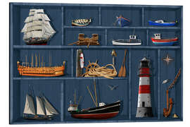 Magnettafel Der maritime Setzkasten