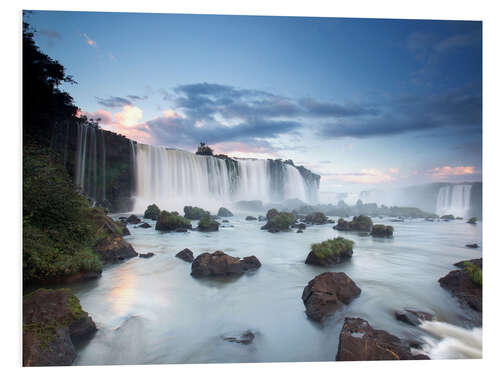 PVC print Sunrise at the Iguazu Falls