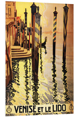 PVC print Venise et le Lido