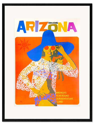 Gerahmter Kunstdruck Erstaunliches Arizona