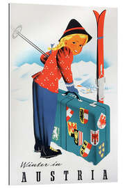 Gallery Print Winter in Österreich