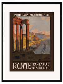 Gerahmter Kunstdruck Rome
