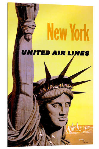 Gallery print New York United Air Lines