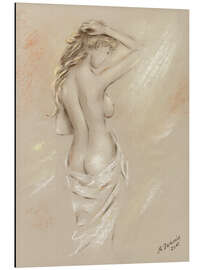 Magnettafel Reizvolle Rundungen - Weiblicher Akt