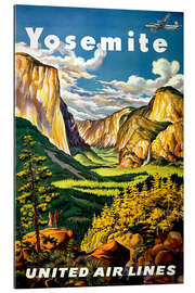 Galleriprint Yosemite United Air Lines