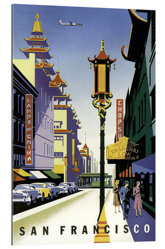 Gallery print United Air Lines San Francisco