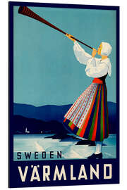 Alubild Värmland, Schweden (englisch) - Vintage Travel Collection
