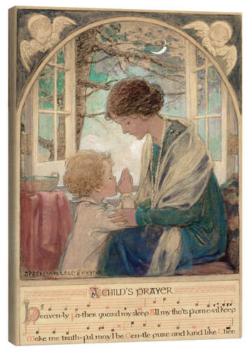 Canvas print A Child's Prayer